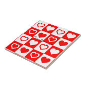 Red Hearts Pset Patroon Thunder_Cove Tegeltje (Zijkant)