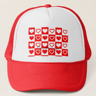 Red Hearts Pset Patroon Thunder_Cove Trucker Pet