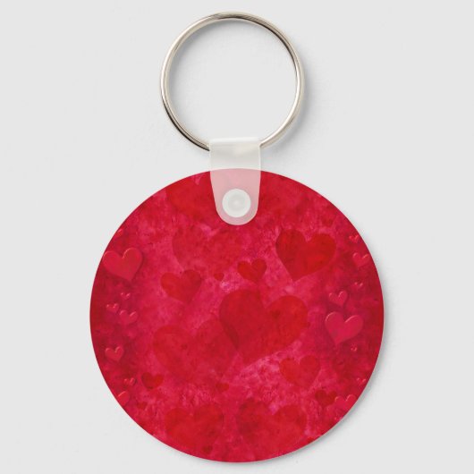 Red Hearts Sleutelhanger (Voorkant)
