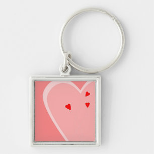 Red Hearts Sleutelhanger