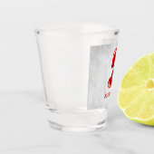 Red Hearts, speciaal ontworpen schitterend glas (Links)