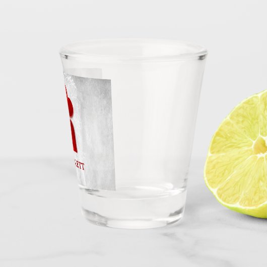 Red Hearts, speciaal ontworpen schitterend glas (Rechts)