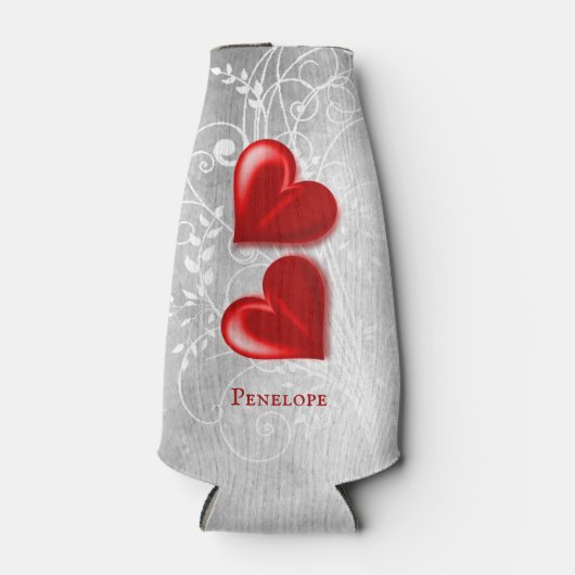 Red Hearts Specialized Bottle Cooler (Voorkant)