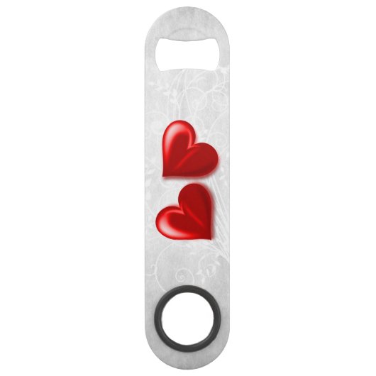 Red Hearts Specialized Bottle Open Speed Flessenopener (Achterkant)