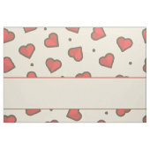 Red hearts stof (Yard (91,4 cm))