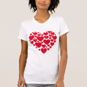 Red hearts t-shirt (Voorkant)