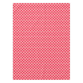 Red hearts tafelkleed