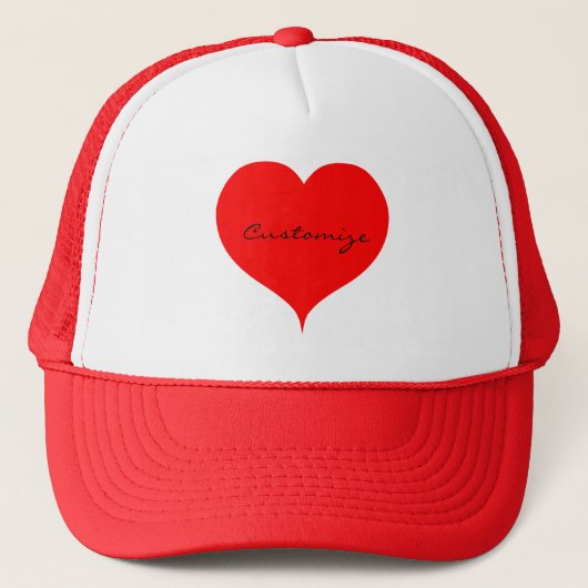Red Hearts Valentijn Thunder_Cove Trucker Pet (Voorkant)