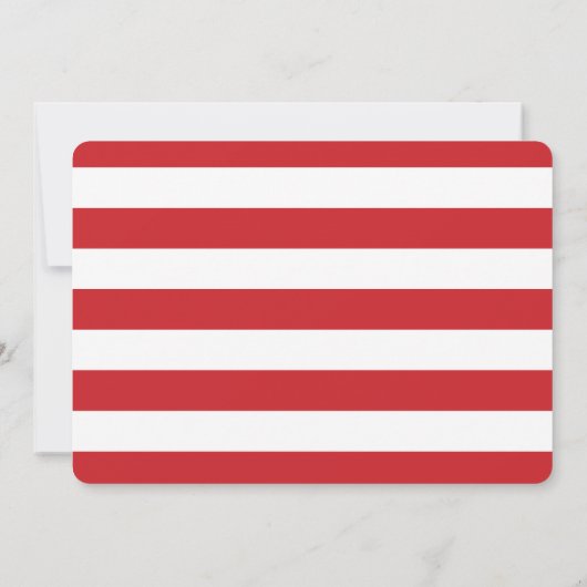 Red Hearts Valentijnsdag Birthday Uitnodiging (Achterkant)