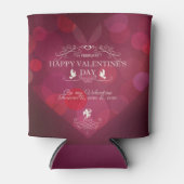 Red Hearts - Wees mijn Valentijn Blikjeskoeler (Voorkant)