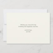 Red Hearts Whimsical Love Pattern Valentine's Day Feestdagenkaart (Achterkant)