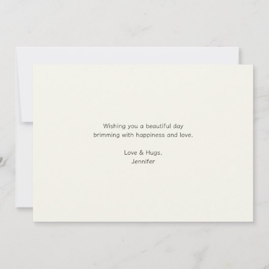 Red Hearts Whimsical Love Pattern Valentine's Day Feestdagenkaart (Achterkant)