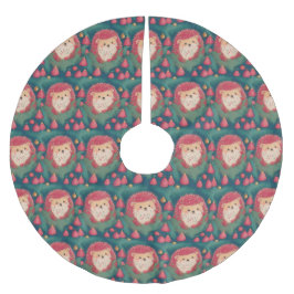 Red Hedgehog Haven Kerstboom Rok