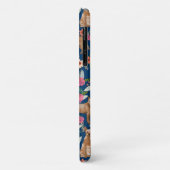 Red Heeler dog  florals navy Case-Mate iPhone Case (Achterkant/links)