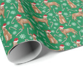 Red Heeler kerstcadeau Cadeaupapier (Rol Hoek)