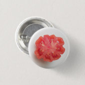 Red Heirloom Tomato Slice Button (Voorkant /achterkant)