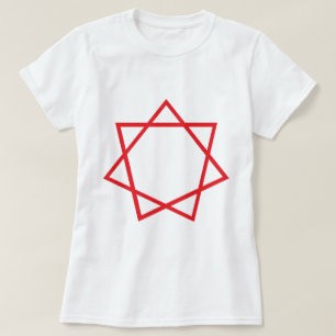 Red Heptagram T-shirt