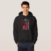 Red Her Fight Goddaughter Heart Disease Awareness  Hoodie (Voorkant volledig)