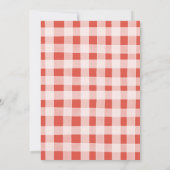 Red Herfst Truck Pumpkin Autumn drive by Baby show Kaart (Achterkant)