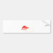 Red Hermit Crab Bumpersticker (Voorkant)