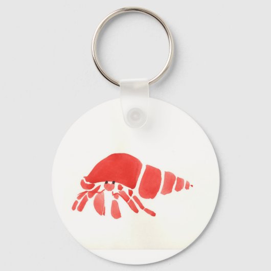 Red Hermit Crab Sleutelhanger (Voorkant)
