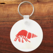 Red Hermit Crab Sleutelhanger (Voorkant)