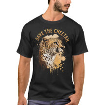 Red het Cheetah T-shirt