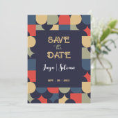 Red het feestje van de dag kaart (Staand voorkant)