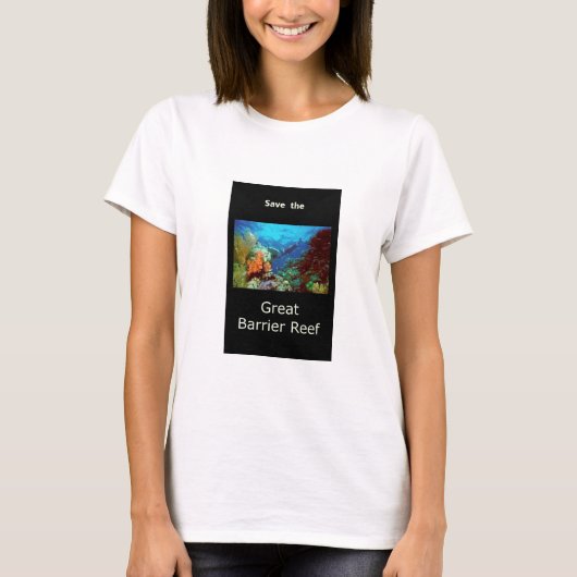 Red het Great Barrier Reef T-shirt (Voorkant)