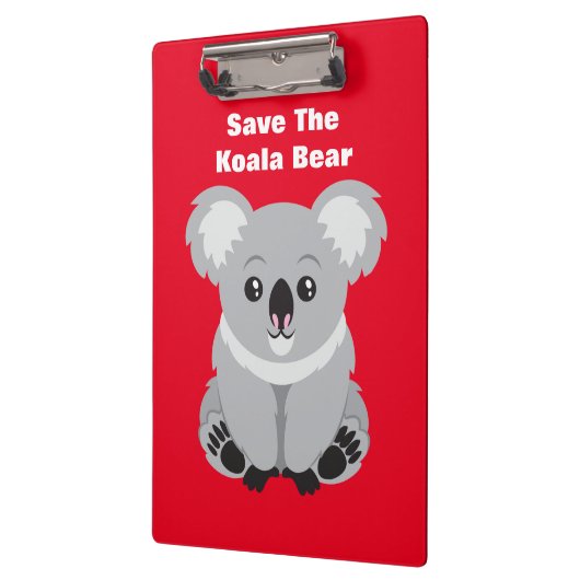 Red het Koala-Beer Klembord (Links)