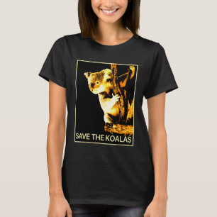 Red het Koalas Australia Koala Beer Dierenvriend T-shirt
