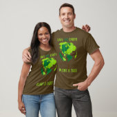 Red het Plant van een boomwereld T-shirt (Unisex)