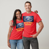 Red het T-shirt van de aarde (Unisex)