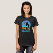 Red het Zee Pandas Kleding T-shirt (Voorkant volledig)