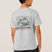 Red het Zee Turtle Earth Day T-shirt (Achterkant)