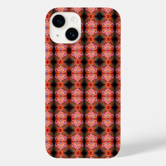 Red Hexagon Case-Mate iPhone Case (Achterkant)