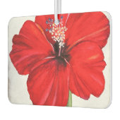 Red Hibiscus Air Freshener Luchtverfrisser (Links)