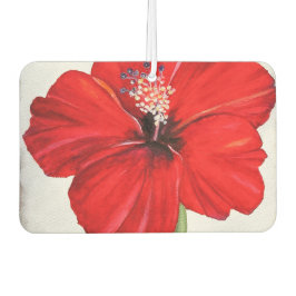 Red Hibiscus Air Freshener Luchtverfrisser