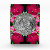 Red Hibiscus Flowers Lijst Uw toevoegen Fotoblokken (Voorkant)