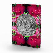 Red Hibiscus Flowers Lijst Uw toevoegen Fotoblokken (Rechts)