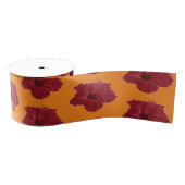 Red Hibiscus Grosgrain Lint (Spoel)