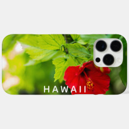Red Hibiscus Hawaii Tropische Flower iPhone 16 Pro Max Hoesje