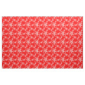 Red Hibiscus Hawaiian Stof (Fat Quarter)