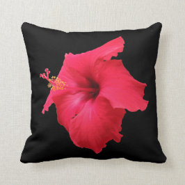 Red Hibiscus Kussen