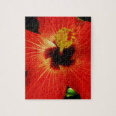 Red Hibiscus Legpuzzel (Verticaal)