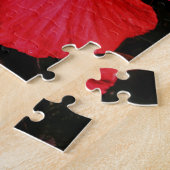 Red Hibiscus Legpuzzel (Zijkant)