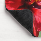 Red Hibiscus Muismat (Hoek)