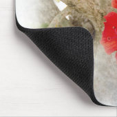 Red Hibiscus Muismat (Hoek)