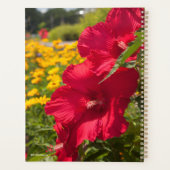 Red Hibiscus Planner (Achterkant)