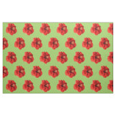 Red Hibiscus Stof (Fat Quarter)